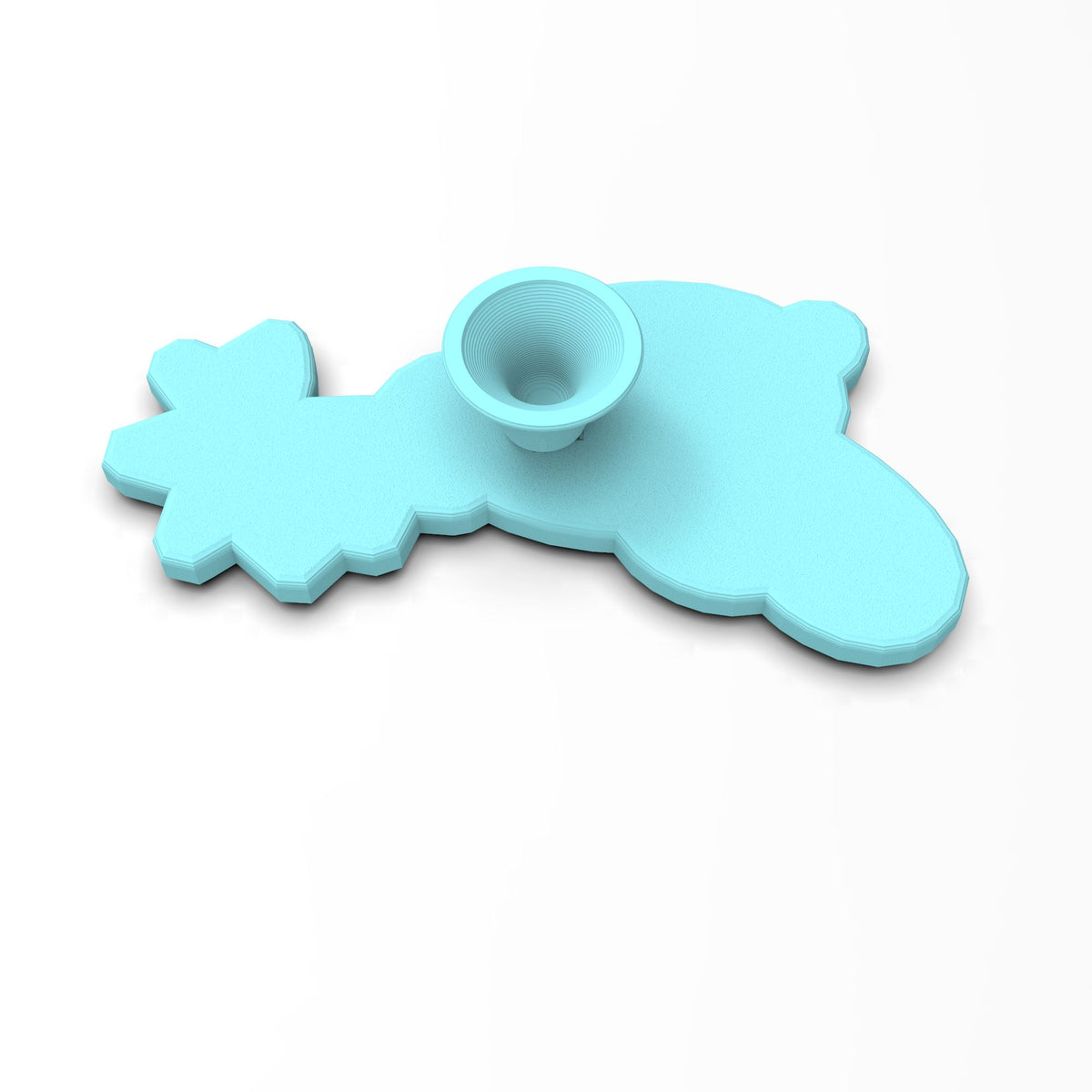 Alien Ray Gun Cookie Cutter | Stamp | Stencil #1