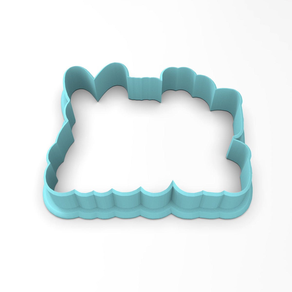 All My Peeps Wear Big Bows Cookie Cutter | Stamp | Stencil