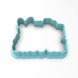 All My Peeps Wear Big Bows Cookie Cutter | Stamp | Stencil