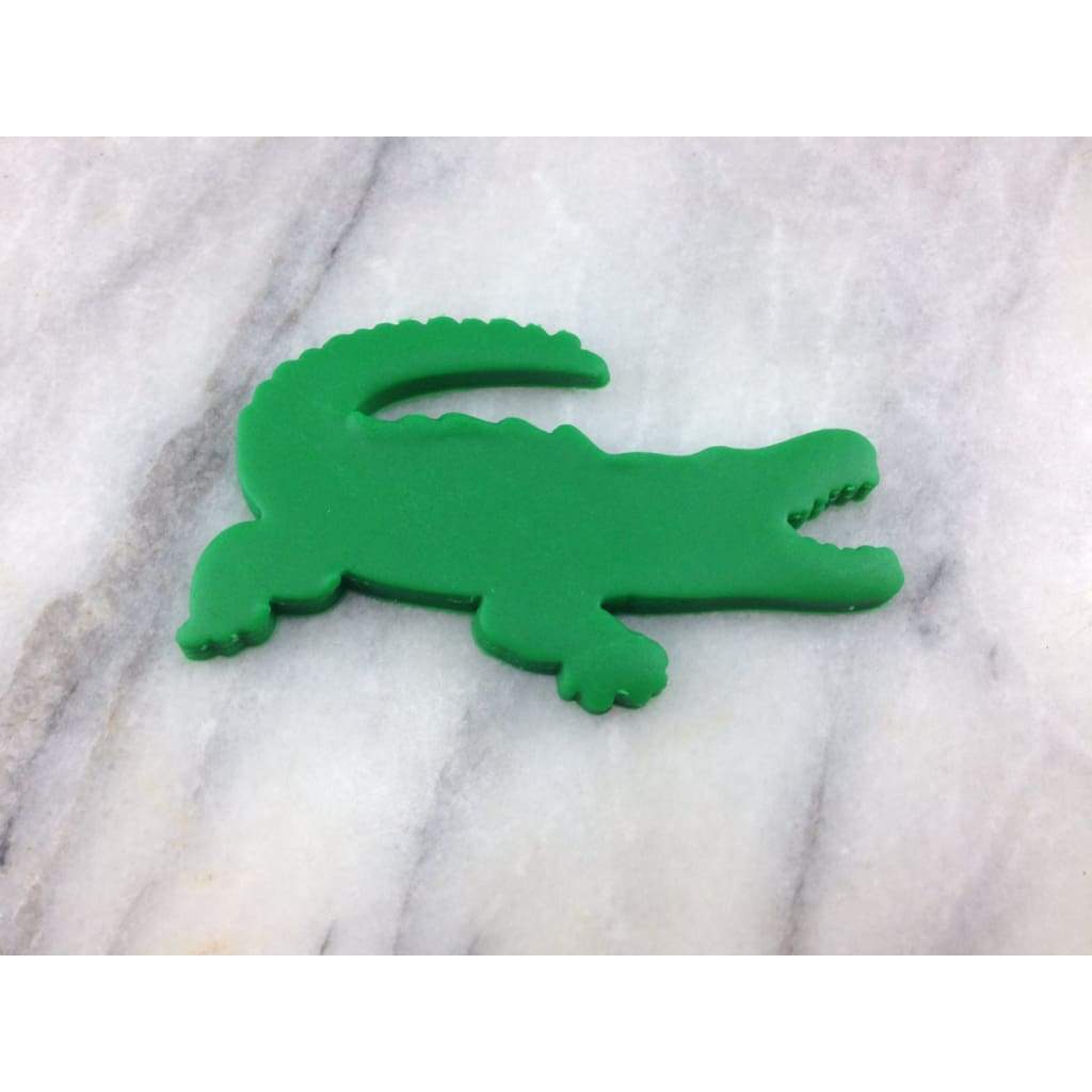 Alligator Cookie Cutter Outline - Animals & Dinosaurs