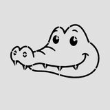 Alligator Head Cookie Cutter | Stamp | Stencil #1