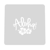 Aloha Cookie Cutter | Stamp | Stencil #1 Animals & Dinosaurs Cookie Cutter Lady MINI - 2 Inches (5cm) Stencil ONLY 