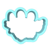 Aloha Cookie Cutter | Stamp | Stencil #1 Animals & Dinosaurs Cookie Cutter Lady MINI - 2 Inches (5cm) Cookie Cutter ONLY (Outline) 