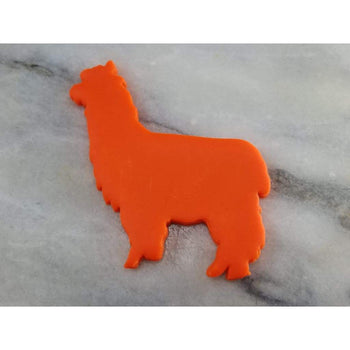Alpaca Llama Cookie Cutter Outline #1 Animals & Dinosaurs Cookie Cutter Lady 
