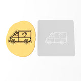 Ambulance Cookie Cutter | Stamp | Stencil #1