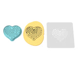 America Heart Cookie Cutter | Stamp | Stencil #2