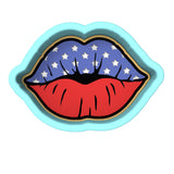 America Lips Cookie Cutter | Stamp | Stencil #1