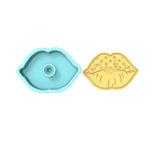 America Lips Cookie Cutter | Stamp | Stencil #1