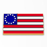 American Flag Colonial Cookie Cutter  Outline & Stamp