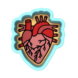 Anatomical Heart Cookie Cutter | Stamp | Stencil #2 Wedding / Baby / V Day Cookie Cutter Lady 