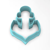 Anchor Cookie Cutter | Stamp | Stencil #1