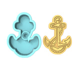 Anchor Cookie Cutter | Stamp | Stencil #2