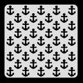 Anchors Pattern Stencil Cookie Cutter Lady 