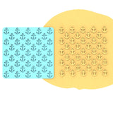 Anchors Textured Pattern Debosser Cookie Cutter Lady 