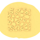 Animal Print Textured Pattern Debosser # 2 Cookie Cutter Lady 