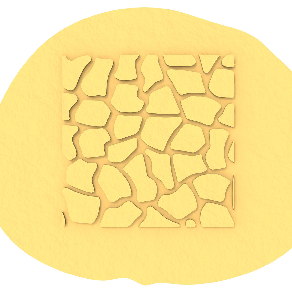 Animal Print Textured Pattern Debosser # 4 Cookie Cutter Lady 