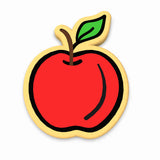 Apple Cookie Cutter | Stamp | Stencil #1