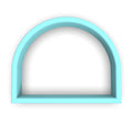 Arch #2 Fondant & Plaques Cookie Cutter Lady 1 Inch with Dough Pusher Standard Cutter (1x) 