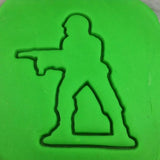 Army Man Cookie Cutter