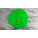 Army Man Soldier Cookie Cutter  Stamp & Outline #3