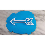 Arrow #2 Cookie Cutter Outline - Letters/ Numbers/ Shapes