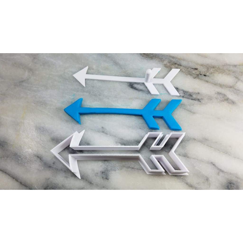 Arrow #2 Cookie Cutter Outline - Letters/ Numbers/ Shapes
