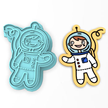 Astronaut Cookie Cutter | Stamp | Stencil #1