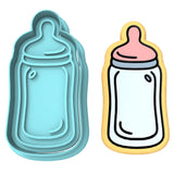 Baby Bottle Cookie Cutter | Stamp | Stencil #2