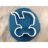 Baby Carriage Cookie Cutter Outline #2 - Wedding / Baby / V Day