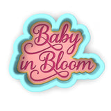 Baby in Bloom Cookie Cutter | Stamp | Stencil #1