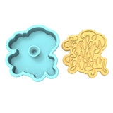 Baby in Bloom Cookie Cutter | Stamp | Stencil #2