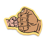 Baby Knucks Cookie Cutter | Stamp | Stencil #1