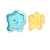 Baby Mobile Cookie Cutter | Stamp | Stencil #1