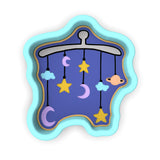 Baby Mobile Cookie Cutter | Stamp | Stencil #1