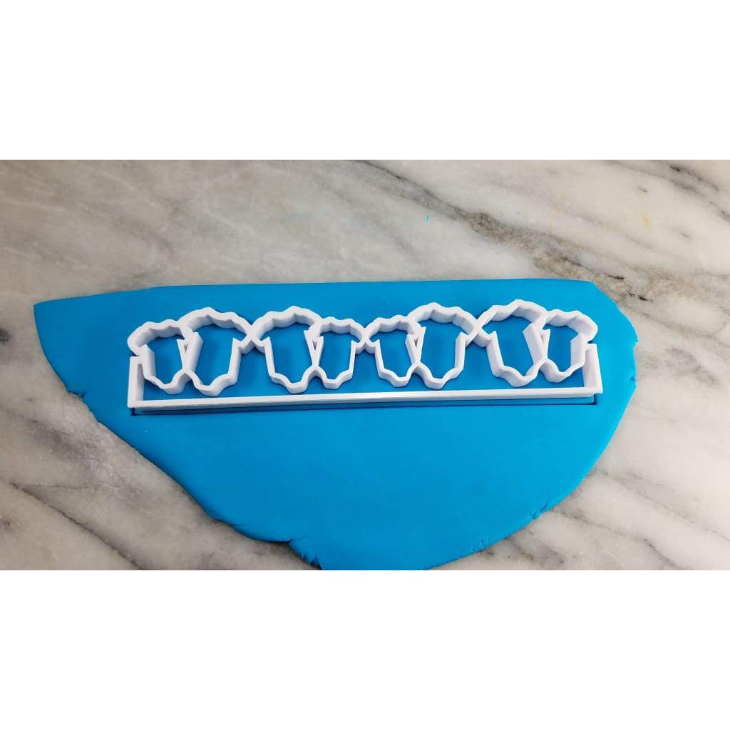Baby One-Piece Fondant Cake Cutters