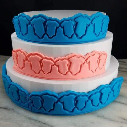 Baby One-Piece Fondant Cake Cutters