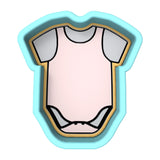 Baby Onesie Cookie Cutter | Stamp | Stencil #1