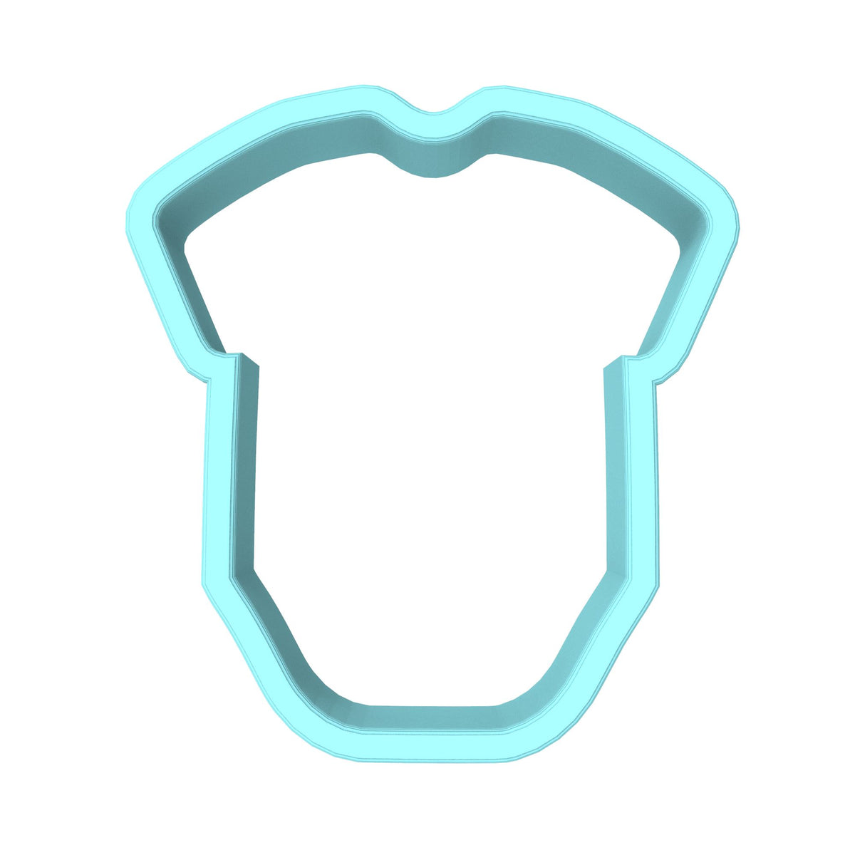 Baby Onesie Cookie Cutter | Stamp | Stencil #1
