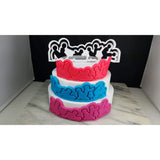 Bachelorette Sex Orgy Fondant Cake Cutter - Bachelorette & Bachelor