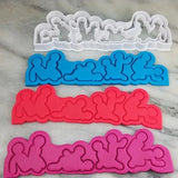 Bachelorette Sex Orgy Fondant Cake Cutter - Bachelorette & Bachelor