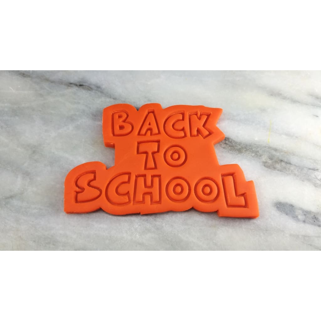 Back to School Cookie Cutter  Stamp & Outline #1