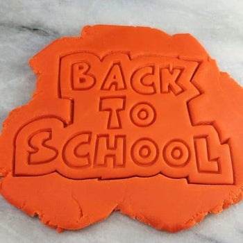 Back to School Cookie Cutter  Stamp & Outline #1