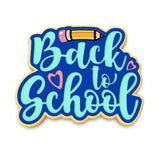 Back to School Cookie Cutter | Stamp | Stencil #3