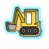 Backho Cookie Cutter | Stamp | Stencil #1