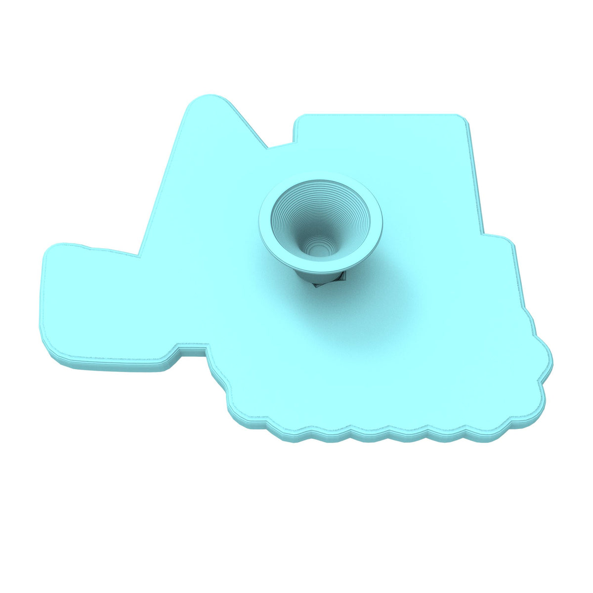 Backho Cookie Cutter | Stamp | Stencil #1