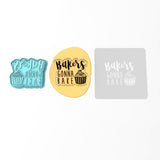 Baking Cookie Cutter | Stamp | Stencil #1