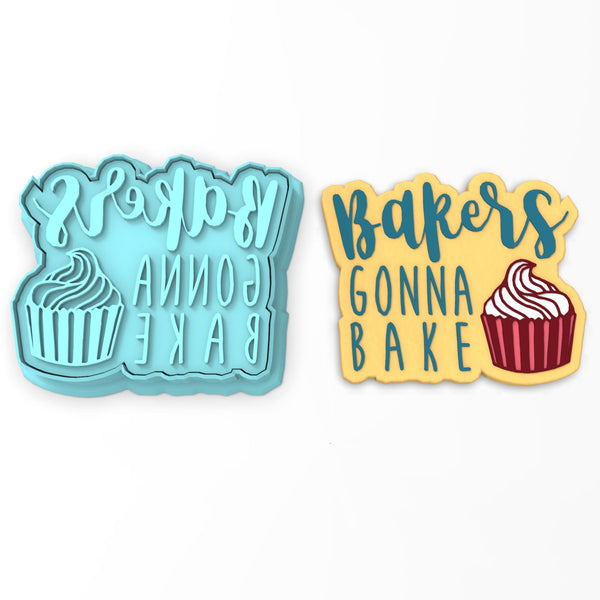Baking Cookie Cutter | Stamp | Stencil #1