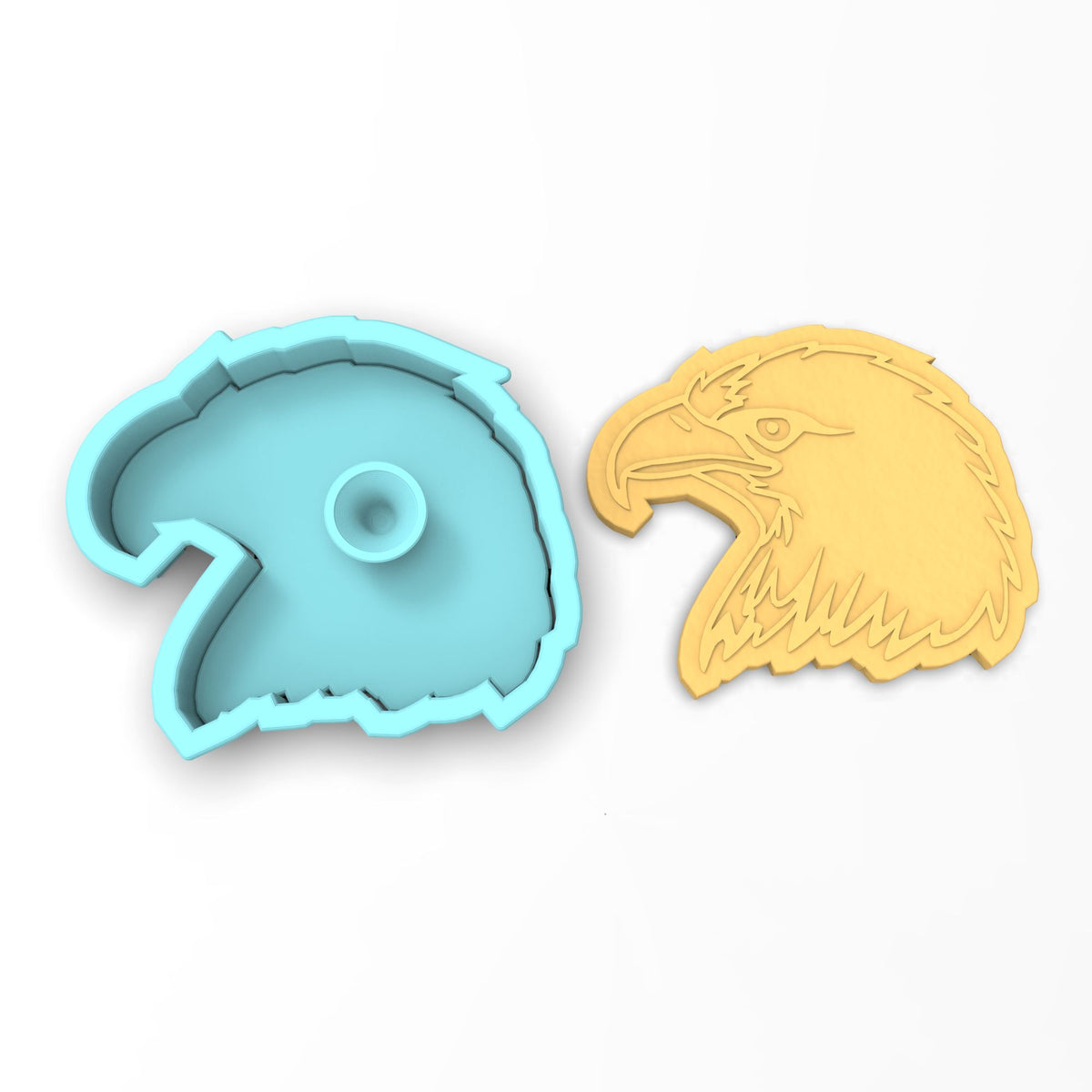 Bald Eagle Cookie Cutter | Stamp | Stencil #1