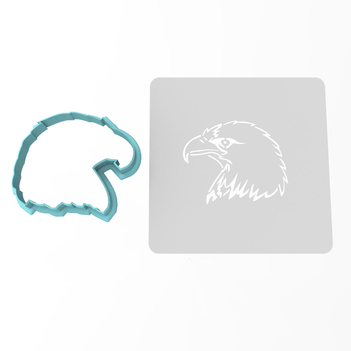 Bald Eagle Cookie Cutter | Stamp | Stencil #1