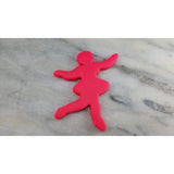 Ballerina Cookie Cutter Outline #1 - Girly / Dolls / Princess